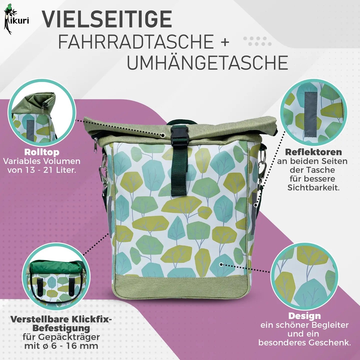 Fahrradtasche Bosque