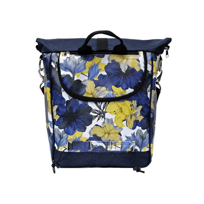 IKURI Fahrradtasche Azucena – einseitig, wasserdicht, 13–21 l, Klickfix, handgefertigt