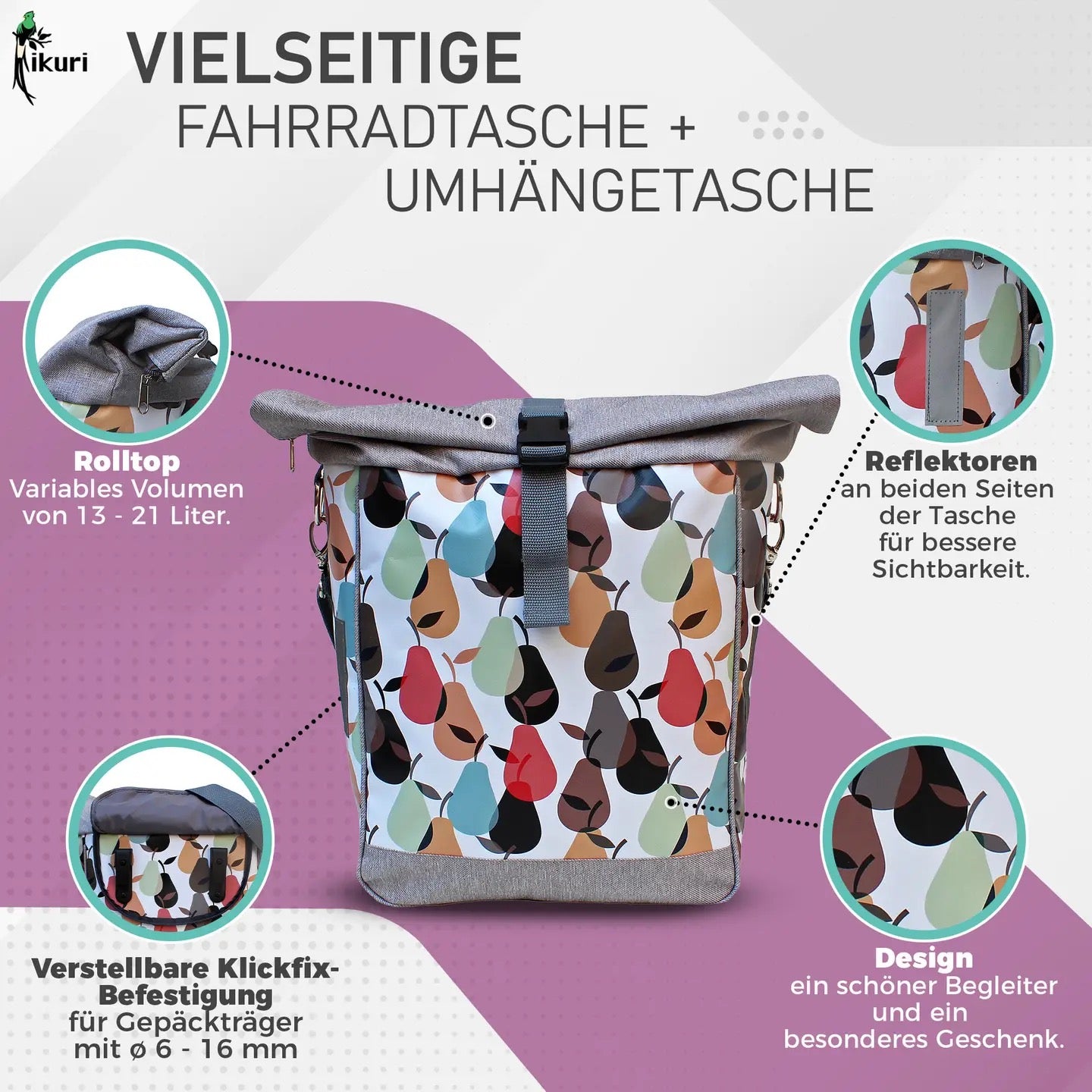 Fahrradtasche Peras