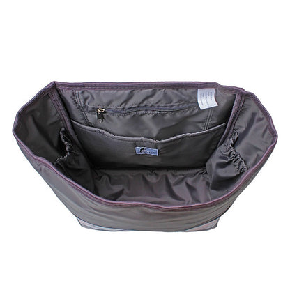 IKURI Kombi Fahrradtasche Rucksack Magnolia – wasserdicht, 13–21 l, Klickfix, handgefertigt