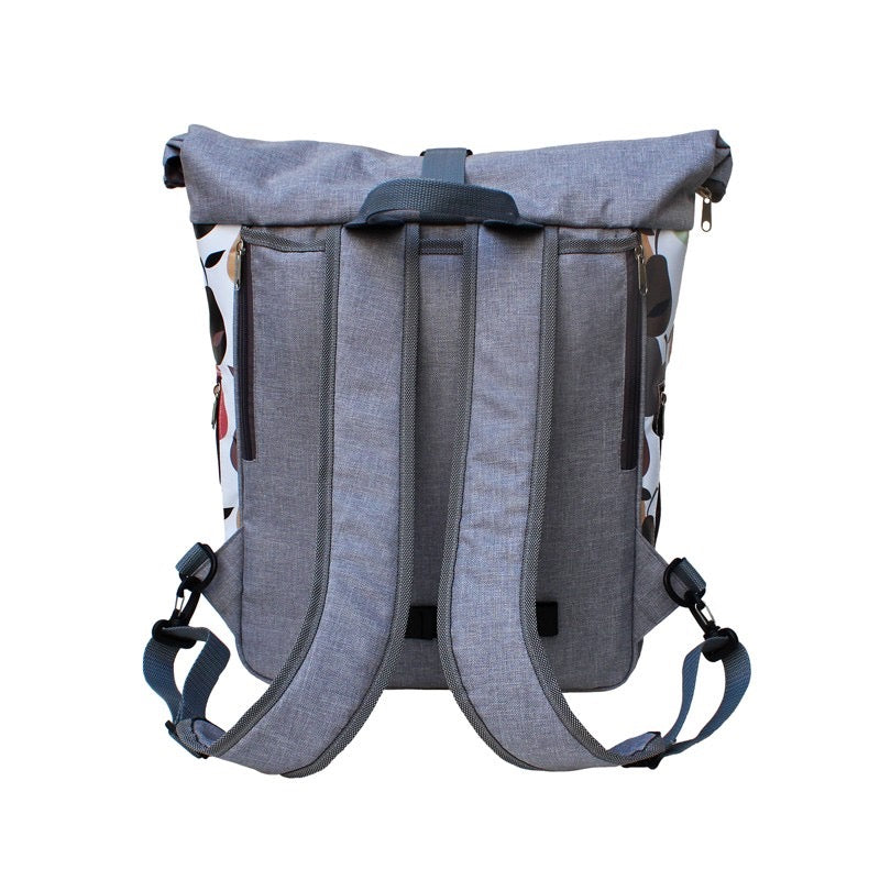 IKURI Kombi Fahrradtasche Rucksack Peras – wasserdicht, 13–21 l, Klickfix, handgefertigt