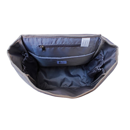 IKURI Kombi Fahrradtasche Rucksack Avestruz – wasserdicht, 13–21 l, Klickfix, handgefertigt
