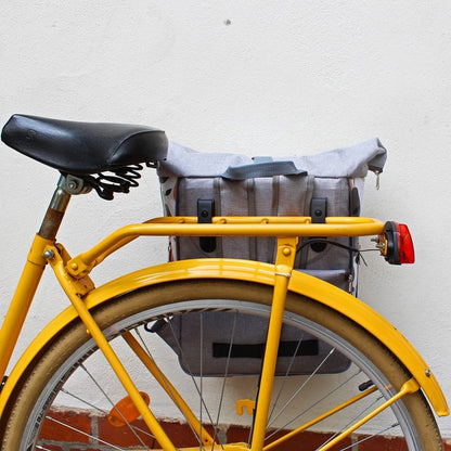 IKURI Kombi Fahrradtasche Rucksack Peras – wasserdicht, 13–21 l, Klickfix, handgefertigt