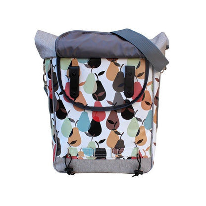 IKURI Fahrradtasche Peras – einseitig, wasserdicht, 13–21 l, Klickfix, handgefertigt
