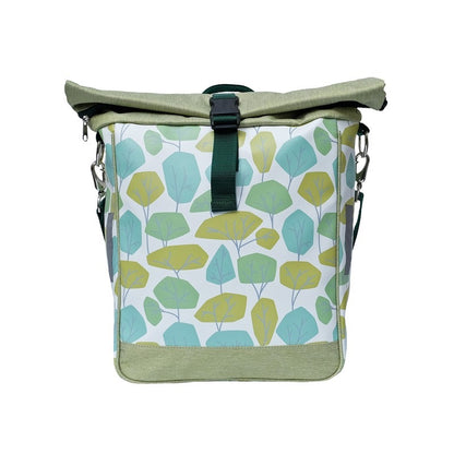 IKURI Fahrradtasche Bosque – einseitig, wasserdicht, 13–21 l, Klickfix, handgefertigt