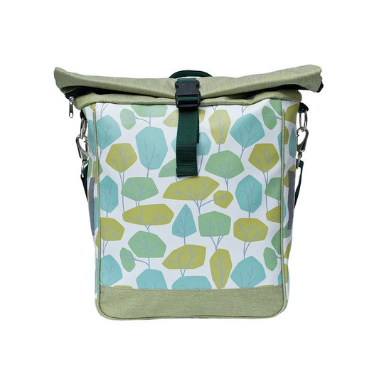 IKURI Fahrradtasche Bosque – einseitig, wasserdicht, 13–21 l, Klickfix, handgefertigt