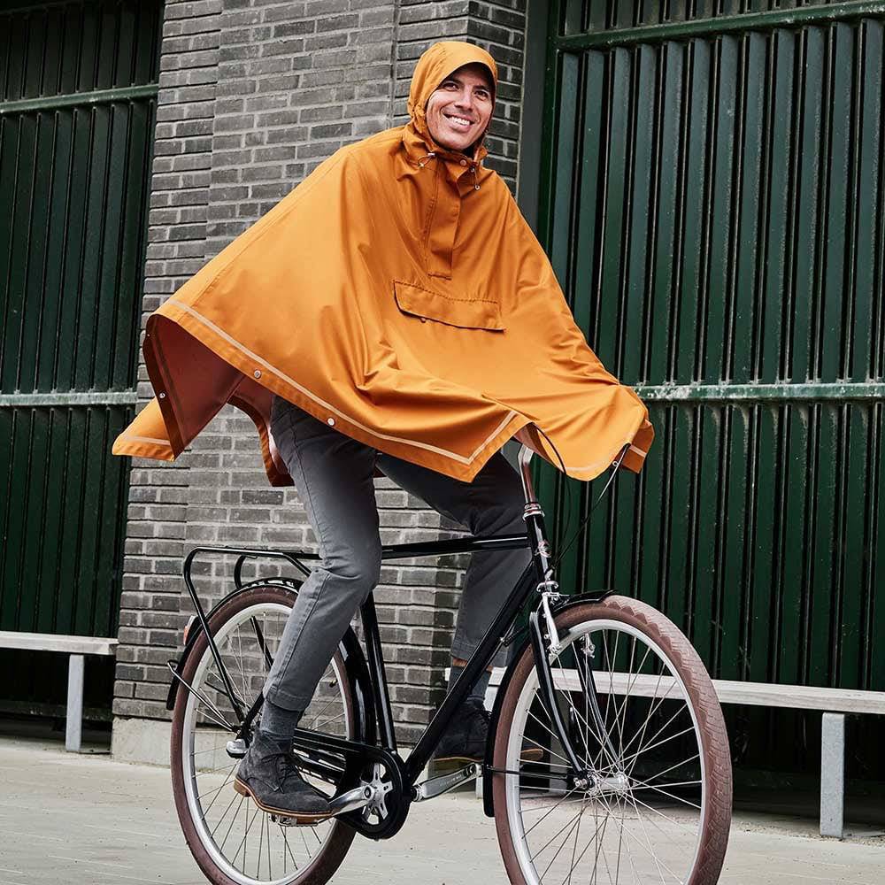 Weathergoods Sweden IMBRIS REGENPONCHO KUPFER - HOLE-X-WORLD