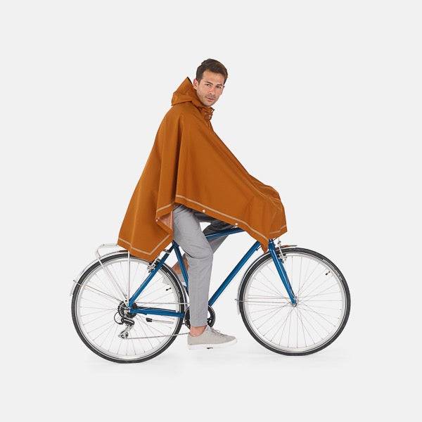 Weathergoods Sweden IMBRIS REGENPONCHO KUPFER - HOLE-X-WORLD