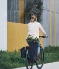 Belle en Selle CITADELLE Fahrradtasche – BLAU & ROSA - schick und praktisch