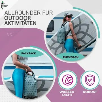 Drybag SUP Surf Packsack Avestruz