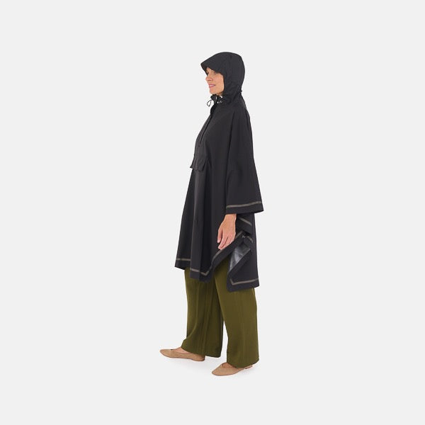 Weathergoods Sweden IMBRIS REGENPONCHO SCHWARZ