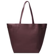 SHOPPER RAW - burgundy