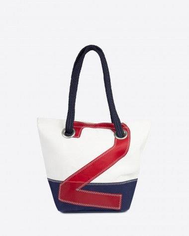 727 Sailbags Handtasche Legende N°2 * 100 % recycelte Segel * Null Abfall Ziel - HOLE-X-WORLD