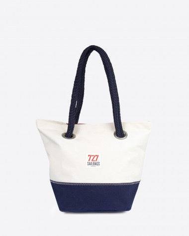 727 Sailbags Handtasche Legende N°2 * 100 % recycelte Segel * Null Abfall Ziel - HOLE-X-WORLD