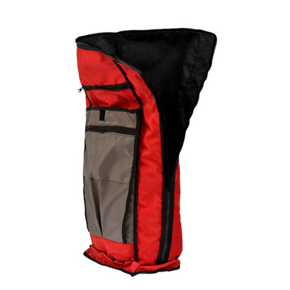 RED REBANE Purist Plus - 2 in 1 Rucksack + Fahrradtasche in einem | schwarz - HOLE-X-WORLD