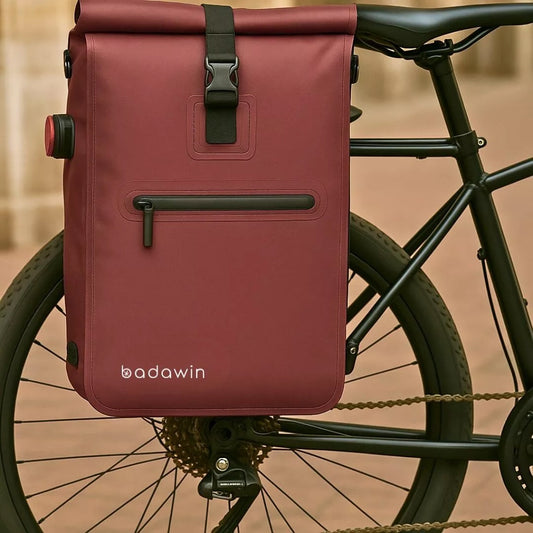2-in-1 Fahrradtasche Ali Bordeaux