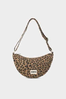 Andrea – Gürteltasche „Leopard“ in Zimt - Gesamtansicht