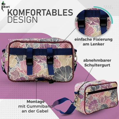 Fahrrad-Lenkertasche Veranillo aus Plane