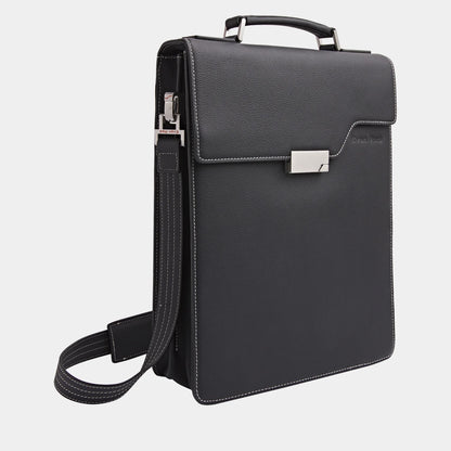 London Rucksack Petrol Blue aus hochwertigem, genarbtem Leder handgefertigt - HOLE-X-WORLD