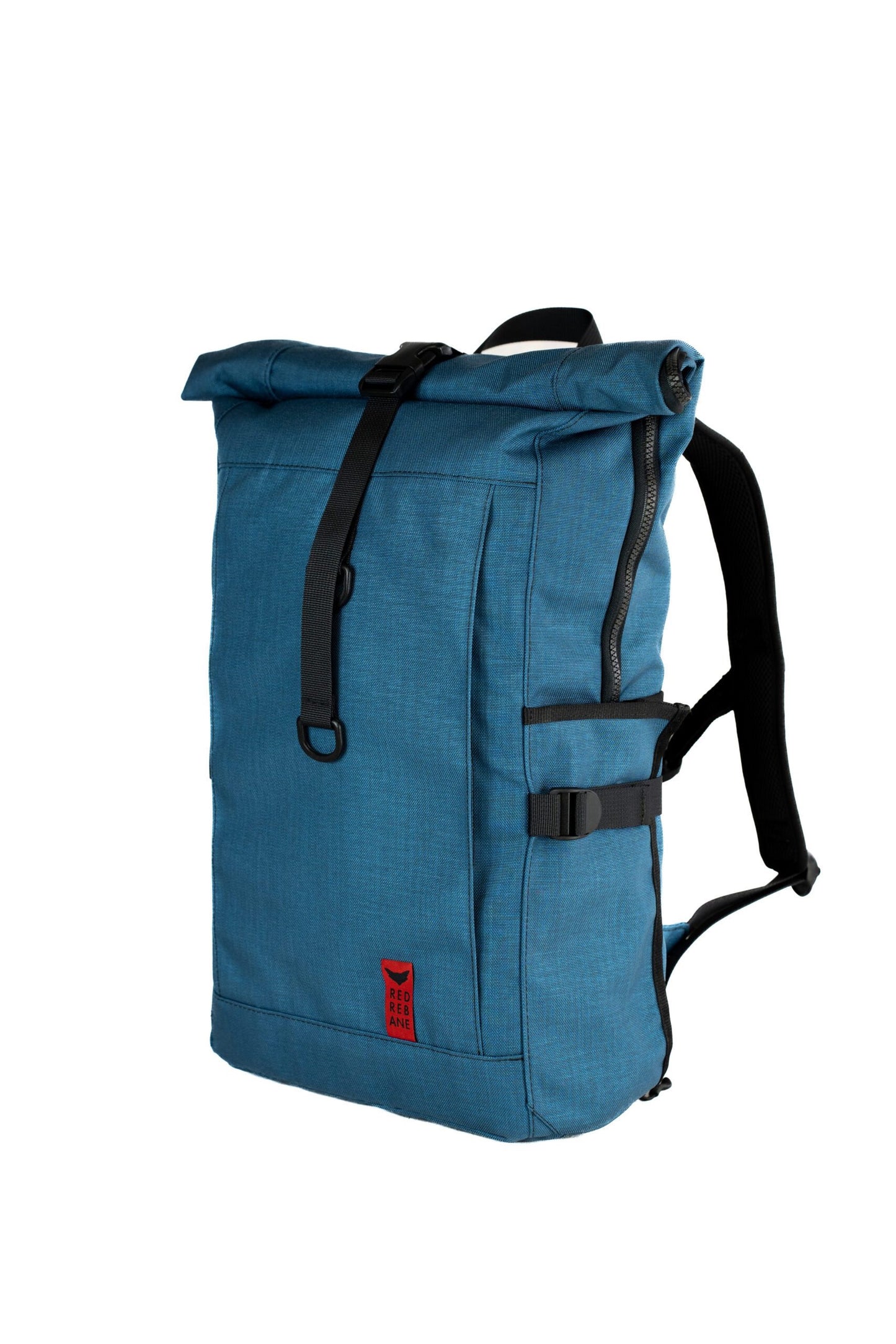 RED REBANE Purist PLUS - 2 in 1 Rucksack + Fahrradtasche in einem | denimblau