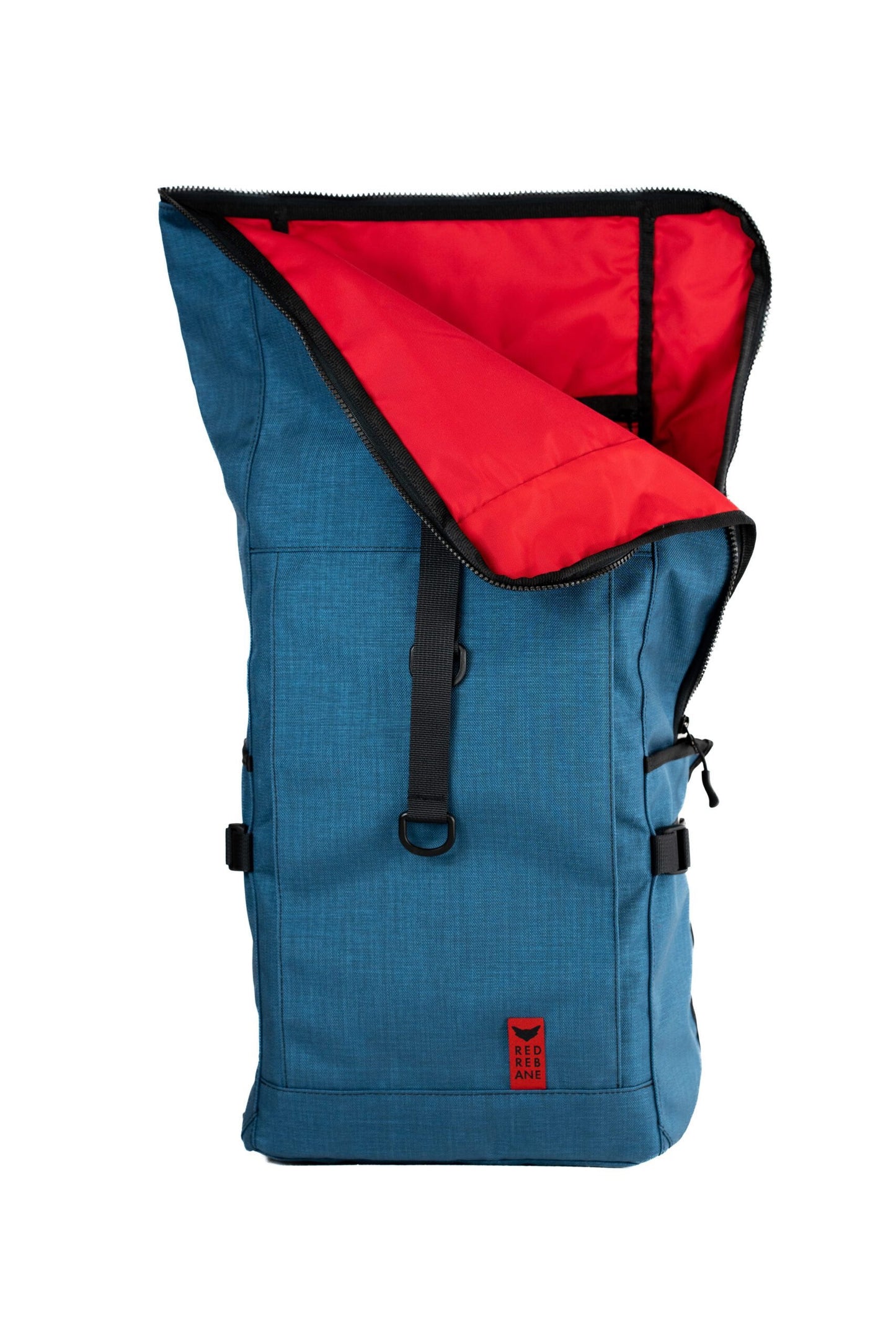 RED REBANE Purist PLUS - 2 in 1 Rucksack + Fahrradtasche in einem | denimblau