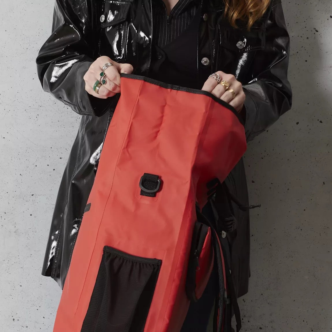 Badawin 4-in-1 Fahrradtasche Ali korallenrot