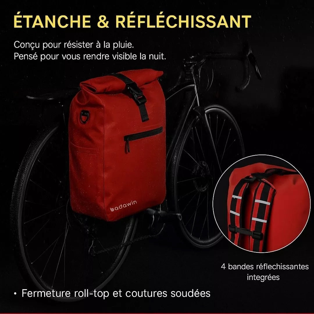 Badawin 4-in-1 Fahrradtasche Ali korallenrot