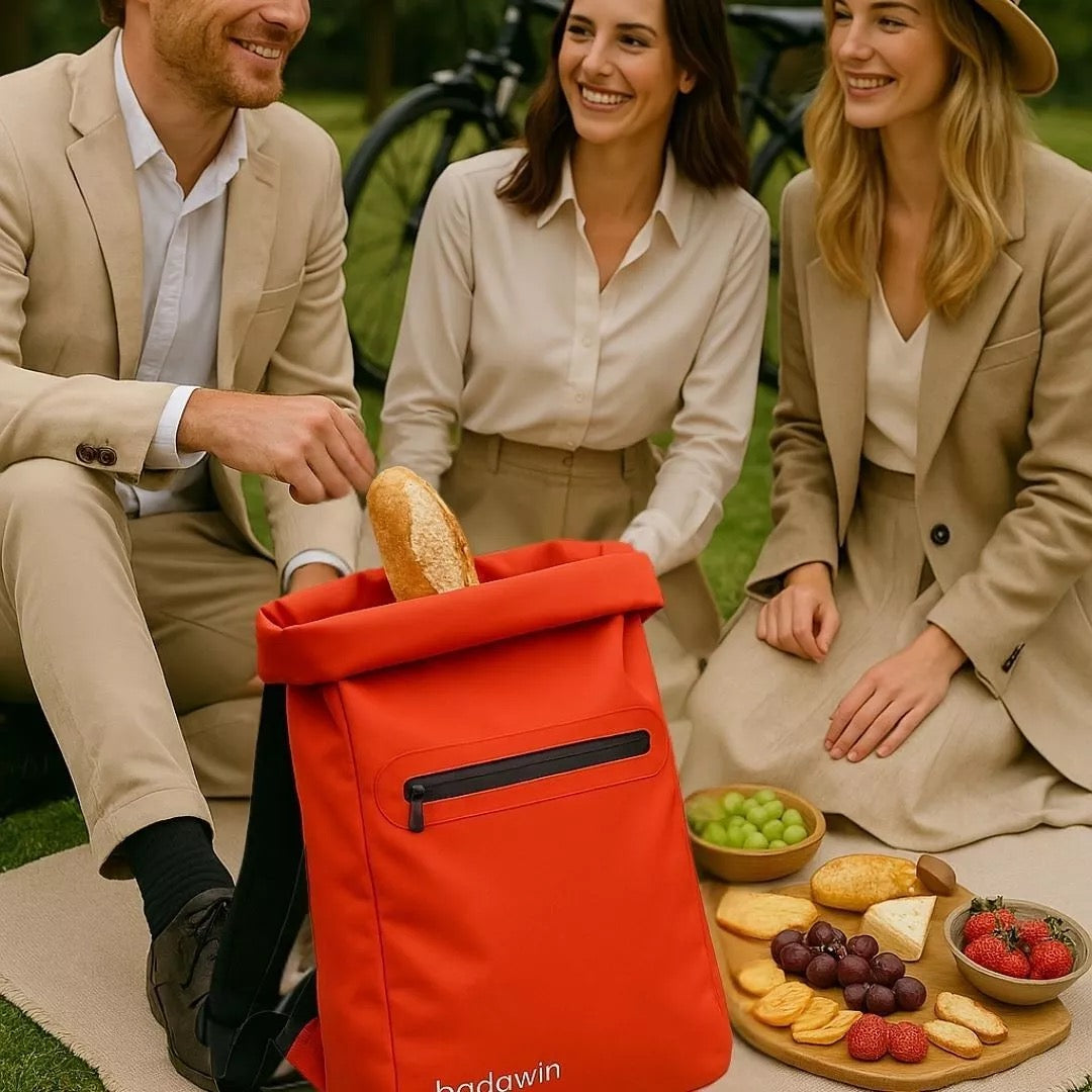 Badawin 4-in-1 Fahrradtasche Ali korallenrot