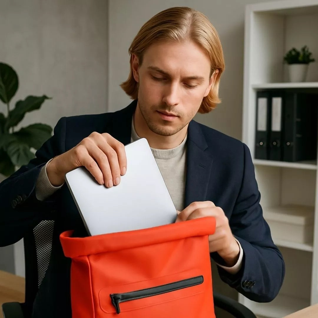 Badawin 4-in-1 Fahrradtasche Ali korallenrot