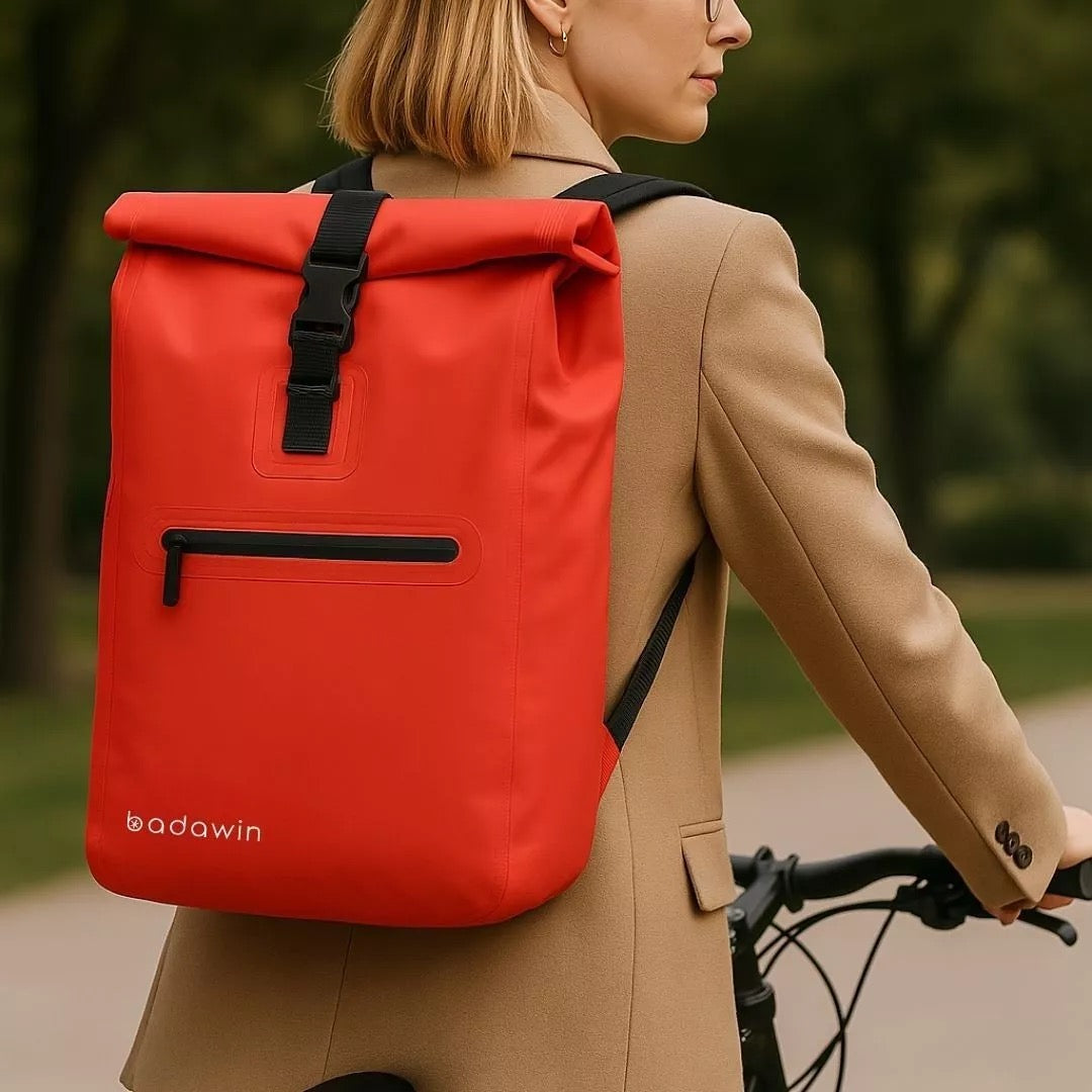 Badawin 4-in-1 Fahrradtasche Ali korallenrot