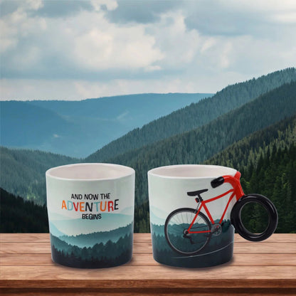 FAHRRAD KAFFEETASSE | DIE STYLISCHE KERAMIKTASSE