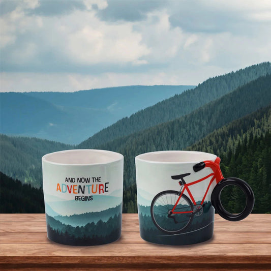 FAHRRAD KAFFEETASSE | DIE STYLISCHE KERAMIKTASSE