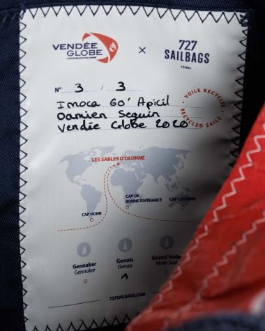 Handtasche Legende Kollektion Vendée Globe 3Di rot