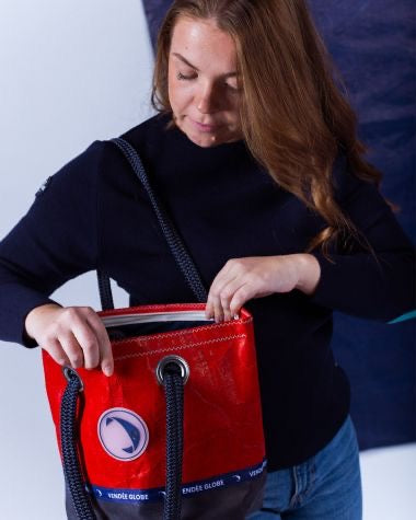 Handtasche Legende Kollektion Vendée Globe 3Di rot