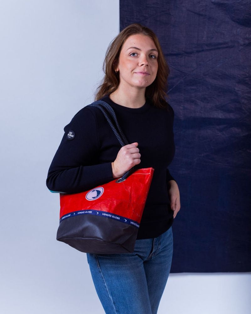 Handtasche Legende Kollektion Vendée Globe 3Di rot
