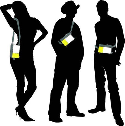 Hip bag aus Segeltuch "Nautik"