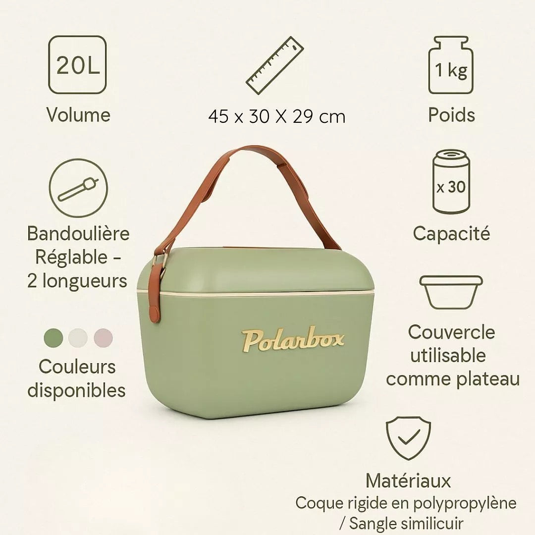KÜHLER POLARBOX Mintgrün 20L - GOLD