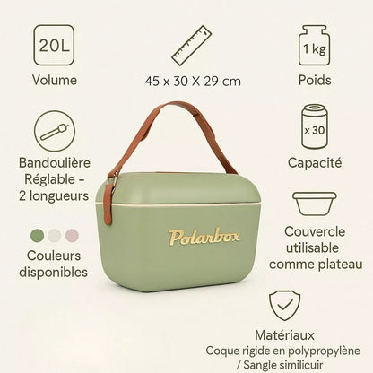 KÜHLER POLARBOX Mintgrün 20L - GOLD