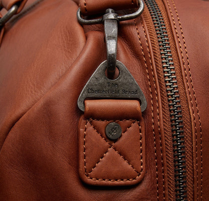 Leder Reisetasche Cognac Perth