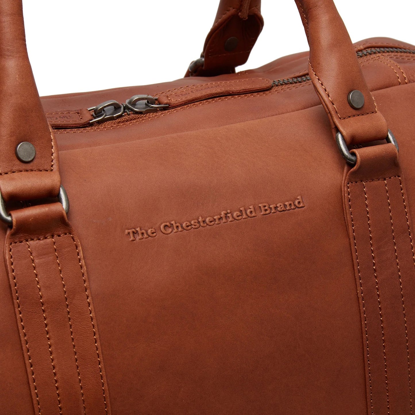 Leder Reisetasche Cognac Perth