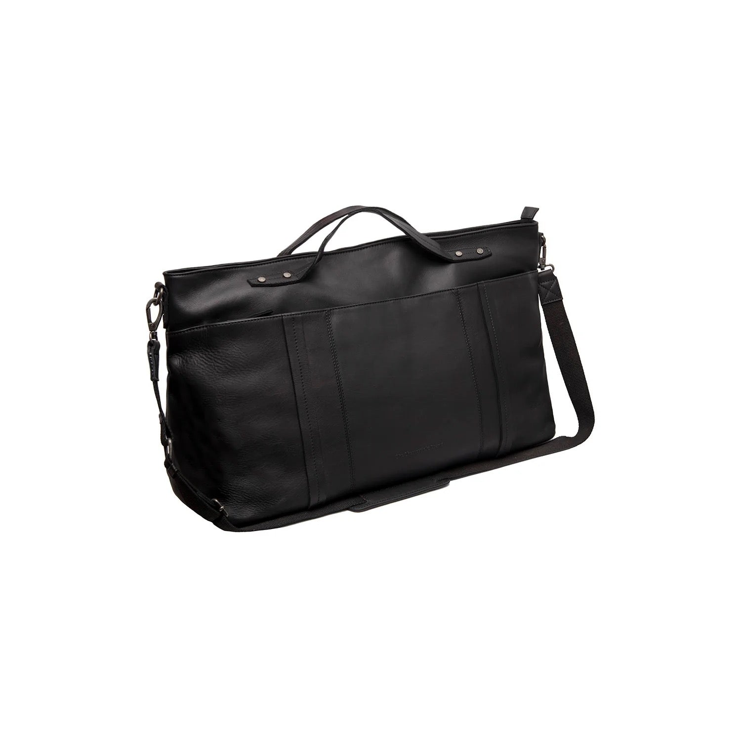 Leder Reisetasche Schwarz Mark 