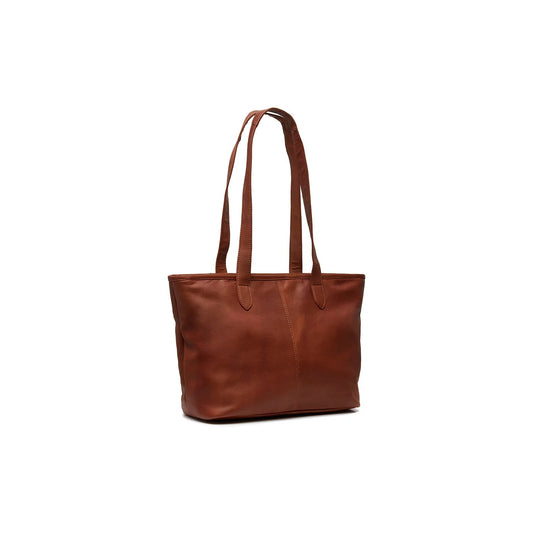 Leder Shopper Cognac Monza