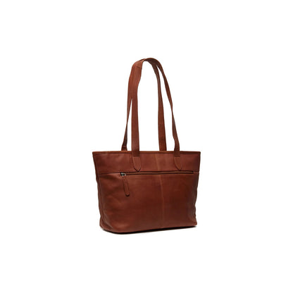Leder Shopper Cognac Monza