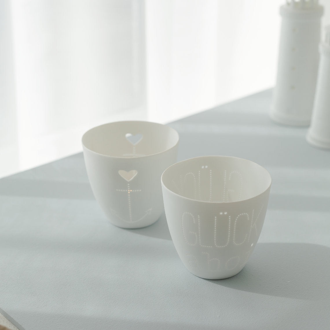 MEERESRAUSCHEN. POESIELICHT "GLÜCK AHOI"