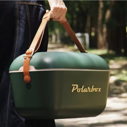 POLARBOX GREEN FOREST 12L KÜHLER – GOLD