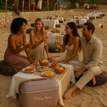 POLARBOX LILA KÜHLBOX 12L - GOLD