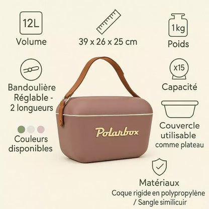 POLARBOX LILA KÜHLBOX 12L - GOLD