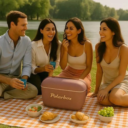 POLARBOX LILA KÜHLBOX 12L - GOLD