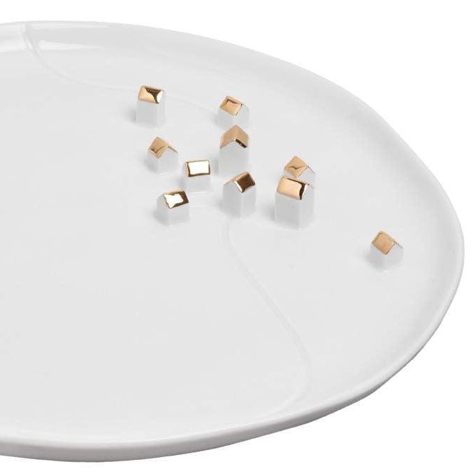 PORZELLANGESCHICHTEN. TELLER "DORF"