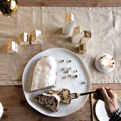 PORZELLANGESCHICHTEN. TELLER "DORF"